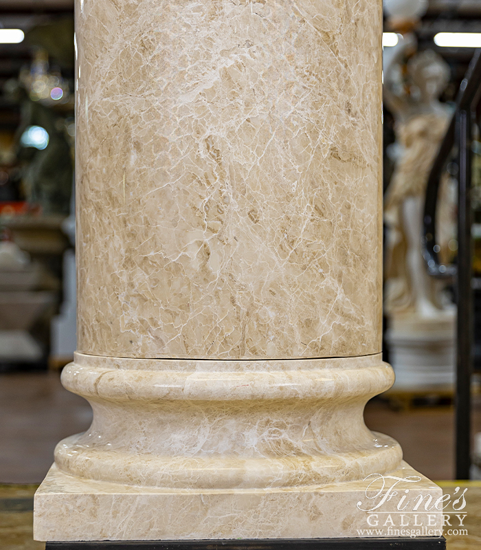 Marble Bases  - Cappucino Marble Base - MBS-229